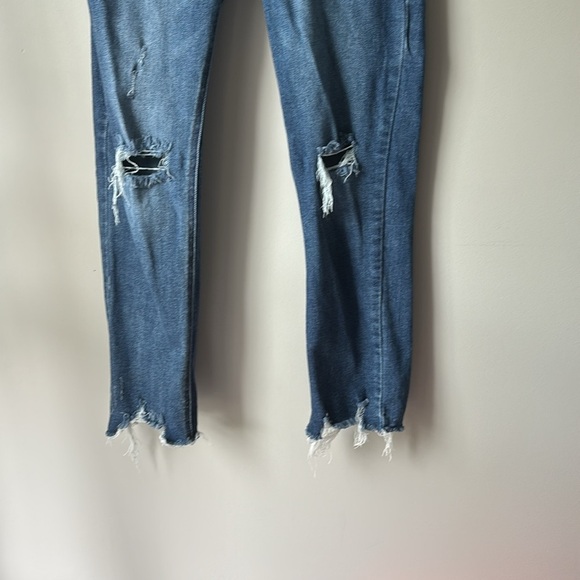 Judith March High Rise straight fit distressed Jeans size 7/27 - Picture 2 of 9